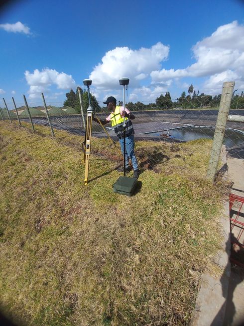 GNSS survey at Kikwetu Flower Farm, Meru
