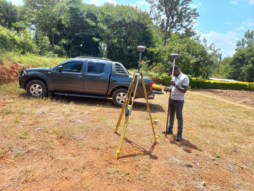 Field survey at Konza Kindergarten site