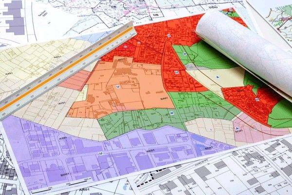 Zoning and land-use planning maps